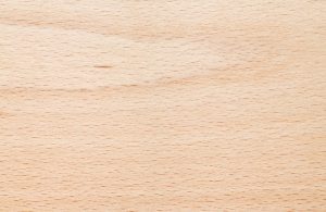 Primo piano sul caratteristico pattern del legno di faggio