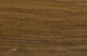 Primo piano sul caratteristico pattern del legno di ipé